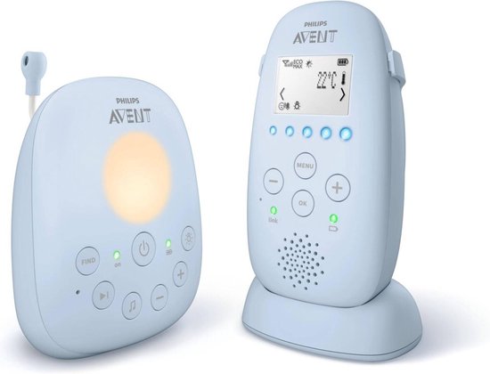 Philips Avent DECT-babyfoon SCD725/26 - Blauw