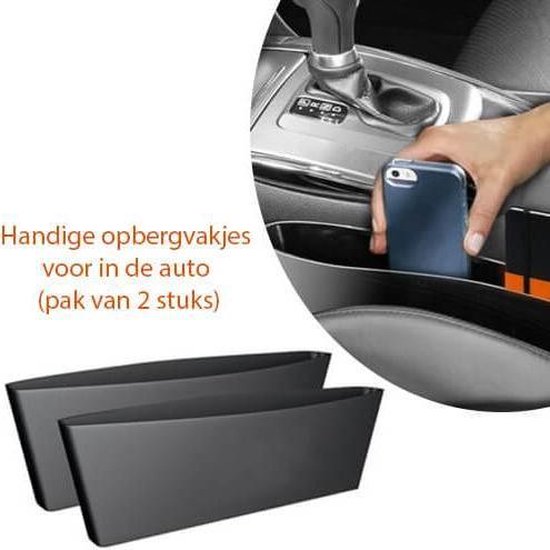 Handige opbergvakjes voor in de auto (pak van 2 stuks)