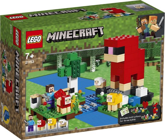 LEGO Minecraft De Schapenboerderij - 21153