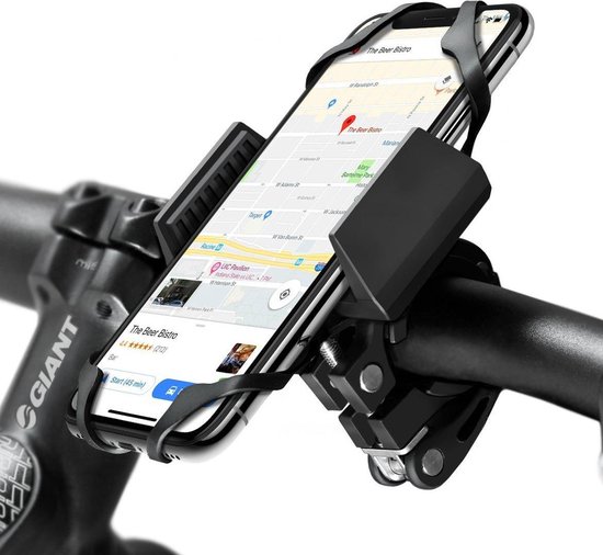 Fietshouder | Universele telefoonhouder voor fiets, motor, scooter, kinderwagen | Smartphone houder | Telefoonhouder |