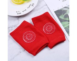 Baby kniebeschermers | anti slip | one size | rood
