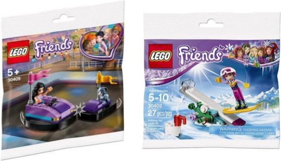 LEGO Friends bundel 30402 + 30409 (polybags)