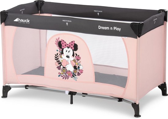 Hauck Dream'n Play Campingbedje - Minnie Sweetheart