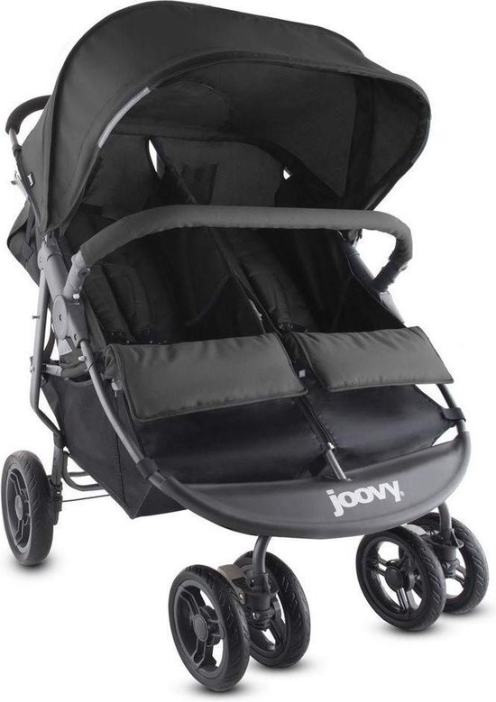 Joovy Scooter X2 - Duo Buggy - Dubbele Buggy - Zwart