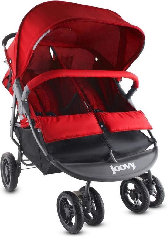 Joovy Scooter X2 - Duo Buggy - Dubbele Buggy - Rood