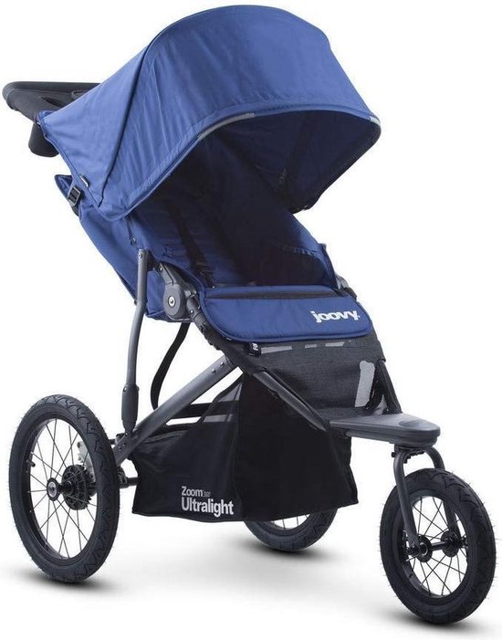 Joovy Zoom 360 Ultralight Jogging Kinderwagen - Blauw - Sterk - Praktisch - Joggen - Hardlopen