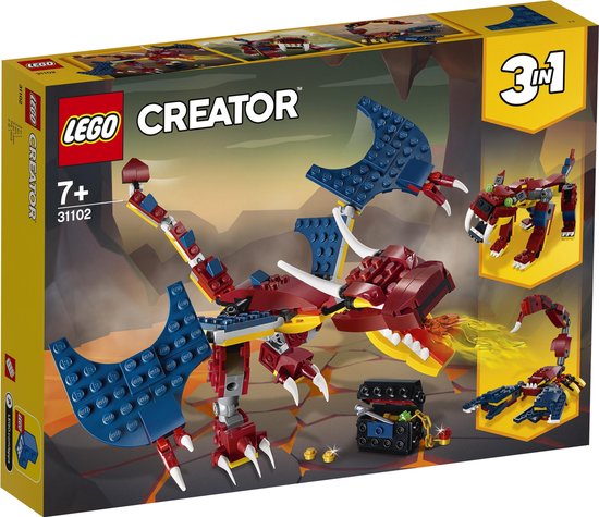 LEGO Creator Vuurdraak - 31102