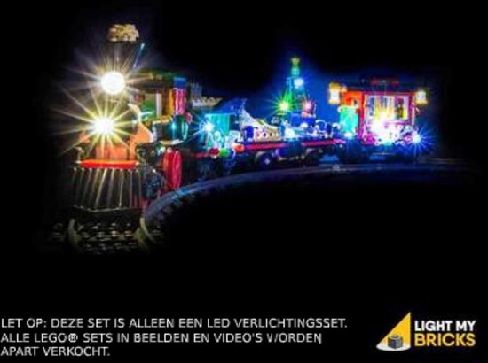Light My Bricks LEGO Winter Holiday Trein 10254 Verlichtings Set | Power Functions 1.0