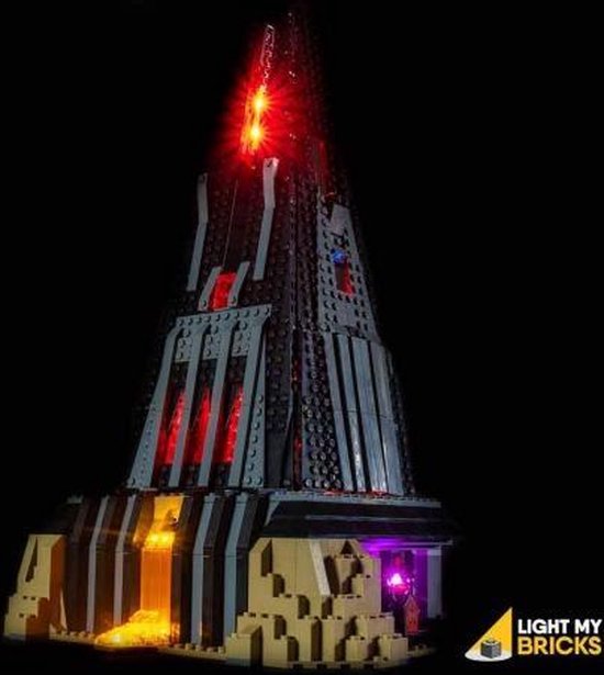 Light My Bricks LEGO Star Wars Darth Vader Castle 75251 Verlichtings Set