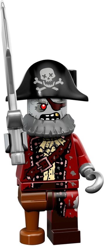 LEGO® Minifigures Series 14 Monsters  - Zombie Piraat 2/16 - 71010