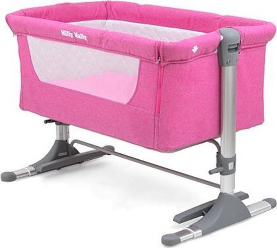 Milly Mally Reisbed Side By Side 96 X 57 X 36 Cm Roze