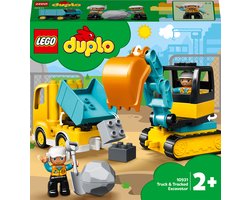 LEGO DUPLO Truck & Tracked Excavator 10931