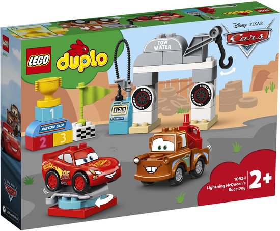 LEGO DUPLO Cars Bliksem McQueen’s Racedag - 10924