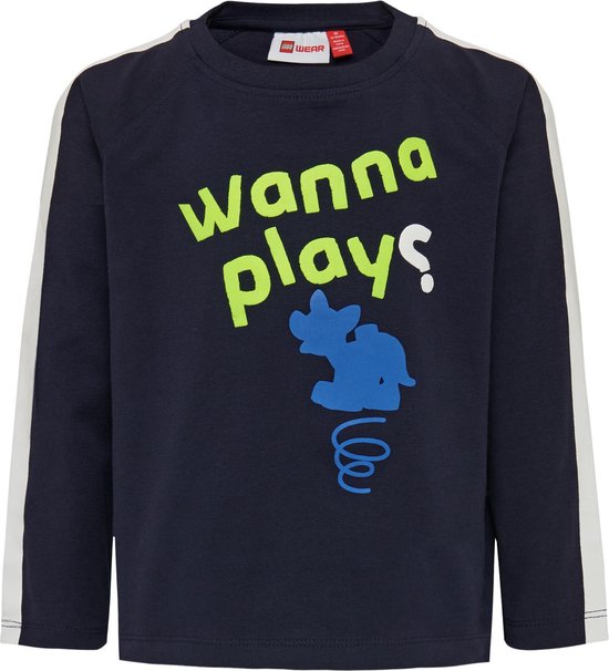 Lego Wear Duplo T-Shirt lange mouw blauw maat 86