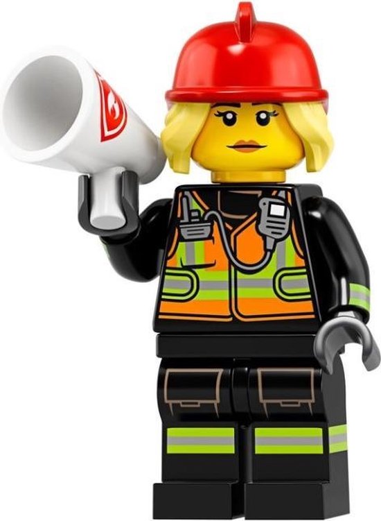 LEGO Minifigures Serie 19 - Brandweervrouw 08/16 – 71025