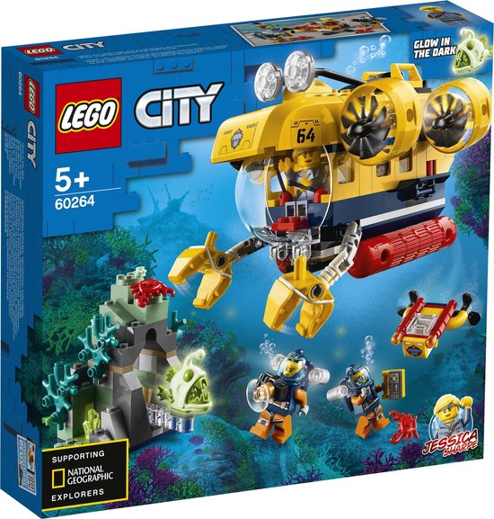 LEGO City Oceaan Verkenningsduikboot - 60264