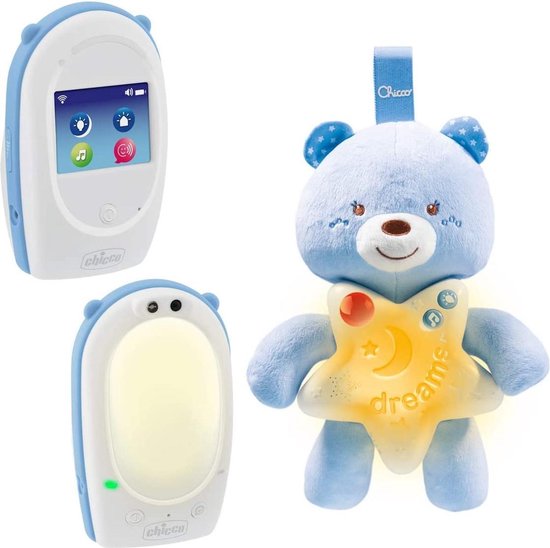 Chicco First Dreams Babyfoon Jongens - Wit/Blauw - 3-Delig