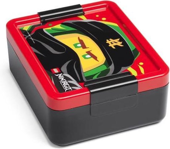 Set van 2 - Lunchbox Classic Ninjago, Zwart - LEGO