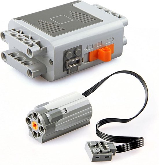 DW4Trading® Motor + batterijhouder voor o.a. vlinders Lego compatibel.