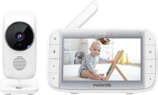 Motorola Babyfoon MBP485  - 5" Kleurenscherm - Terugpraatfunctie