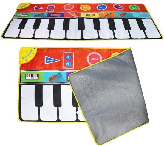 Piano Speelkleed voor Kinderen - Keyboard Speelmat met Geluid