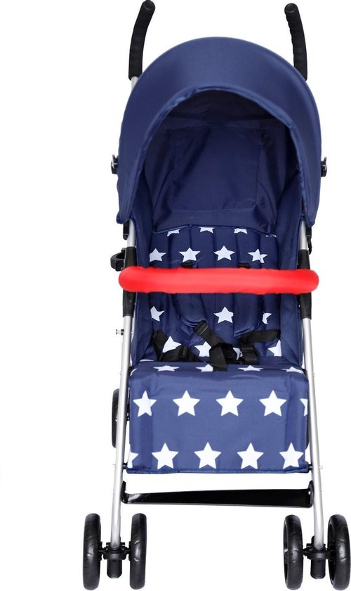 X Adventure  Buggy Brava - Plooibuggy - Lichtgewicht - 4 standen - Navy