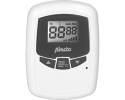 Alecto Babyfoonuitbreiding - DBX-80BU - Extra babyunit Alecto Babyfoon DBX-80 en DBX80BK - Wit