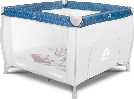 Carero inklapbare babybox - baby park - playpens op wielen 100x100x77