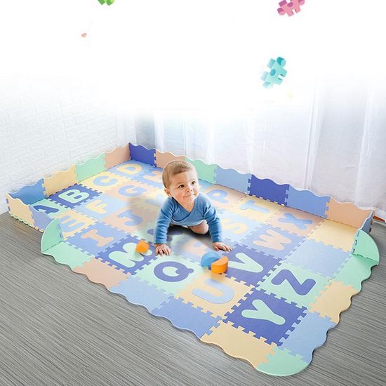 XXL Baby Speelmat - Puzzelmat - Speelkleed - EVA Foam Play Mat - Playmat voor Baby's & Kinderen