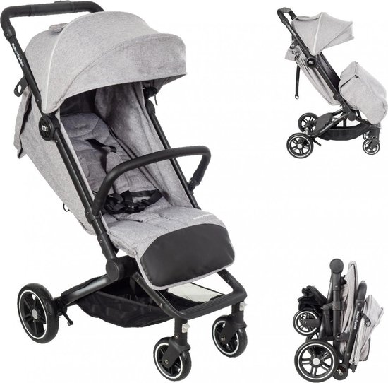 MobySystem LEON buggy 3 in 1 wandelwagen Grijs