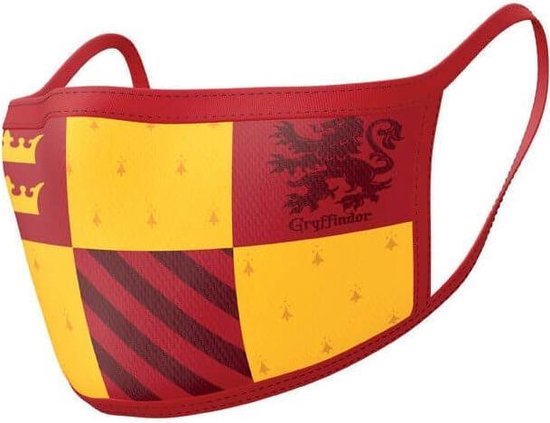 Gryffindor Face Mask Cover / Griffoendor Mondkapje 2-pack - Harry Potter