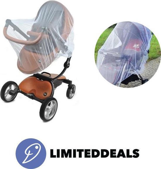 Muskietennet voor Kinderwagen - Kinder Babywagen Muskietnet / Klamboe - Universele muggennet - LimitedDeals