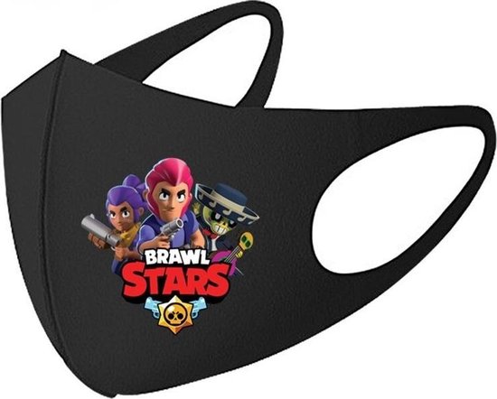 Brawl stars - Brawl stars mondkapje – Brawl stars kleding – Brawl stars - Wasbaar voor kinderen - Mondkapje kinderen - Mondkapje kids