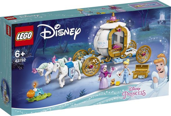 LEGO Disney Princess Assepoesters Koninklijke Koets - 43192