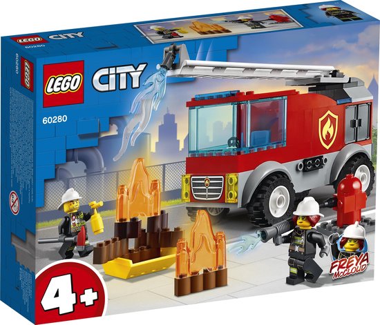 LEGO City 4+ Ladderwagen - 60280