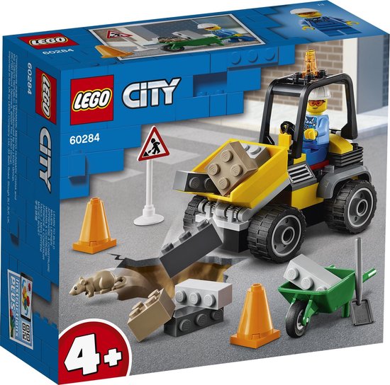 LEGO City 4+ Wegenbouwtruck - 60284