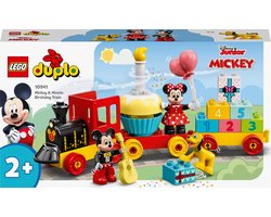 LEGO DUPLO Disney Mickey & Minnie Verjaardagstrein, Bouwbaar Speelgoed voor Peuters 10941