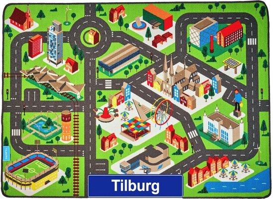 Jouw Speelkleed Tilburg - Verkeerskleed - Speeltapijt.