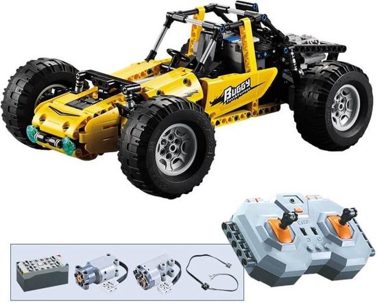 Cadabricks bouwpakket- RC auto offroad buggy - Technische bouwset