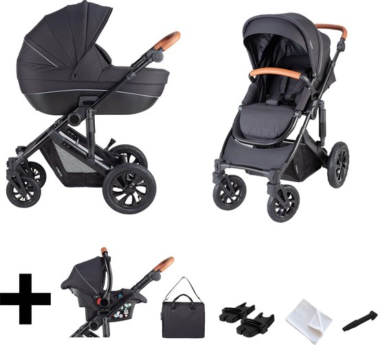 Cabino Kinderwagen 3in1 Venice Black