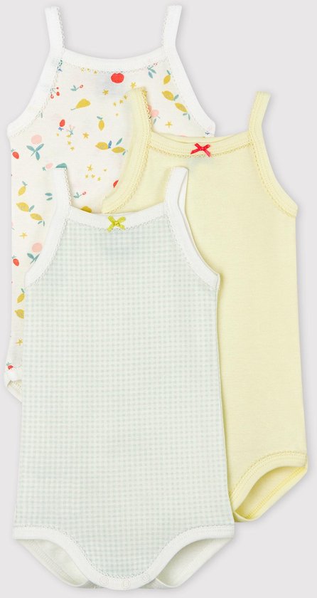 Petit Bateau Baby Meisjes Rompertje - Maat 86