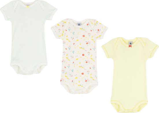 Petit Bateau Baby Meisjes Rompertje - Maat 74