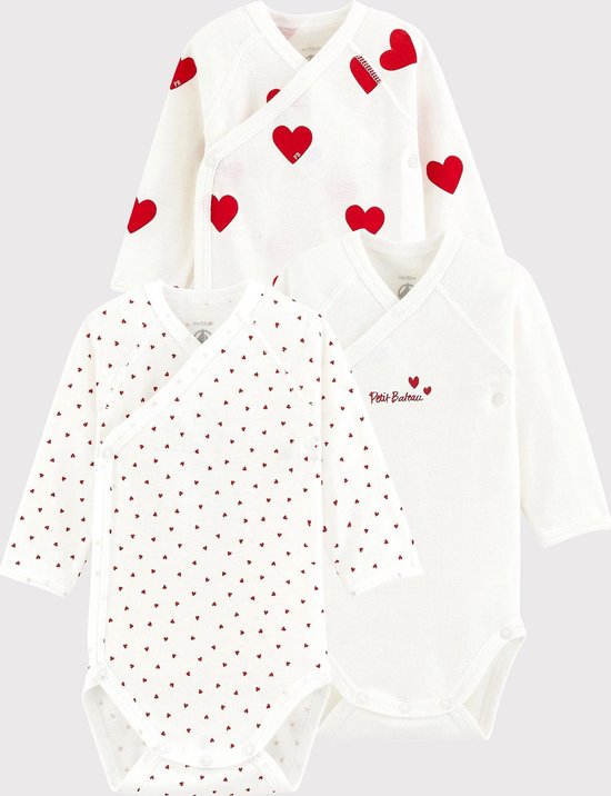 Petit Bateau Baby Meisjes Rompertje - Maat 62