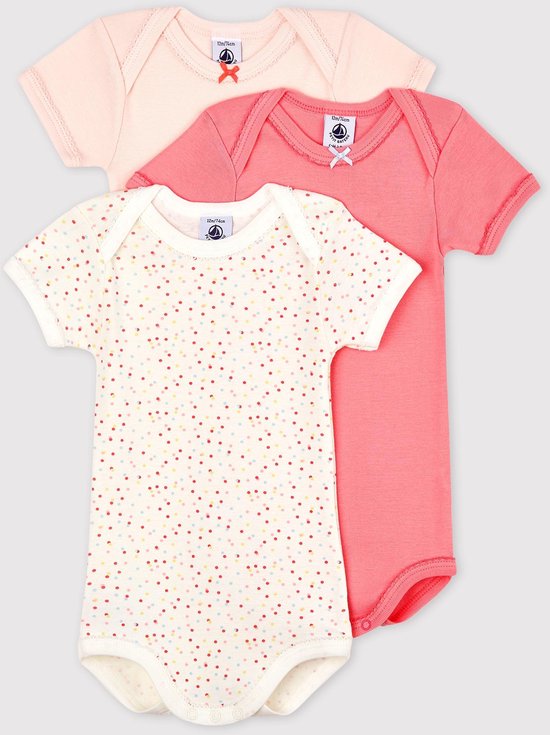 Petit Bateau Baby Meisjes Rompertje - Maat 68