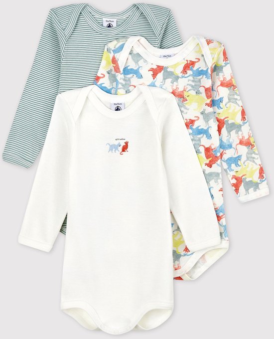 Petit Bateau Baby Jongens Rompertje - Maat 80