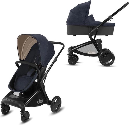 Cybex CBX Bimisi Pure Combi Kinderwagen - Jeans Blauw