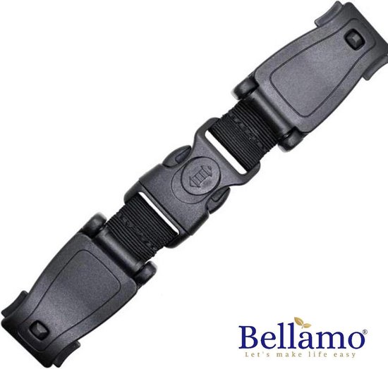 Bellamo®: Gordel clip autostoel beveiliging baby en kinderen (17cm) - veiligheidsgordel riem babystoel, autostoel, maxi cosi, buggy en kinderstoel - gordelverkleiner kinderen - gordelklem kinderzit - gordelclip