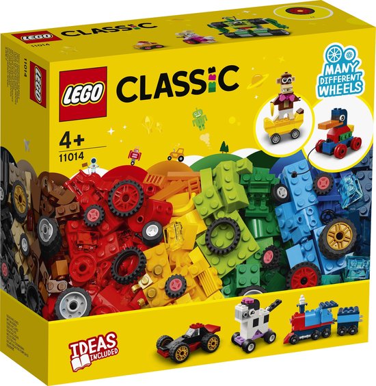 LEGO Classic Stenen en Wielen - 11014