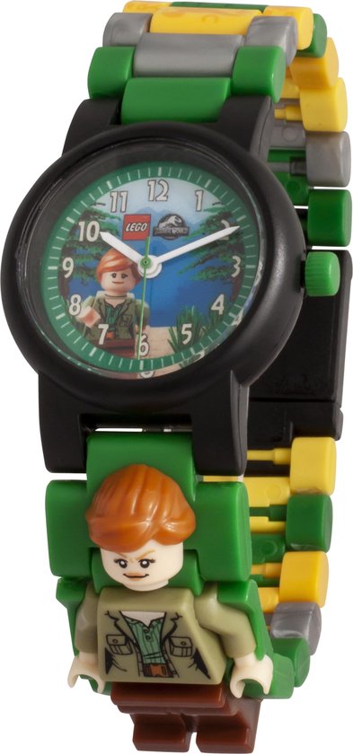 Horloge LEGO Jurassic World - Claire - Speelgoedsieraad LEGO License