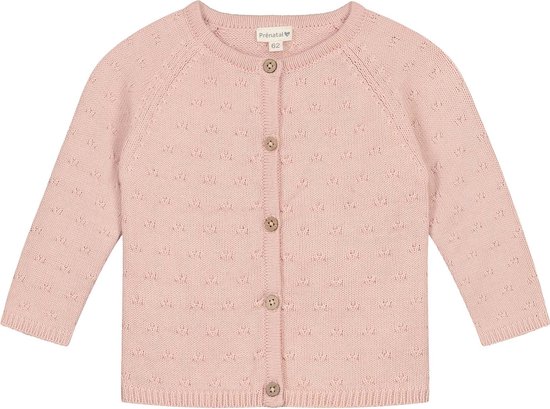 Prénatal Newborn Vestje - Baby Kleding voor Meisjes - Maat 62 - Roze